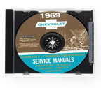 overhaul chassis fisher-body service manuals 1969 CD